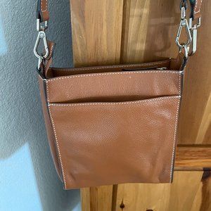 J. Jill Brown Leather Handbag